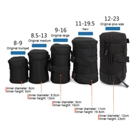 Sac d'objectif d'appareil photo de luxe, pochette pour objectif Canon Nikon Sony Olympus Fuji DSLR, accessoires de photographie, sac à bandoulière 5