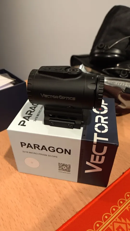 Vector Optics Paragon 1x16/3x18 Mini Prism Scope With Long Eye