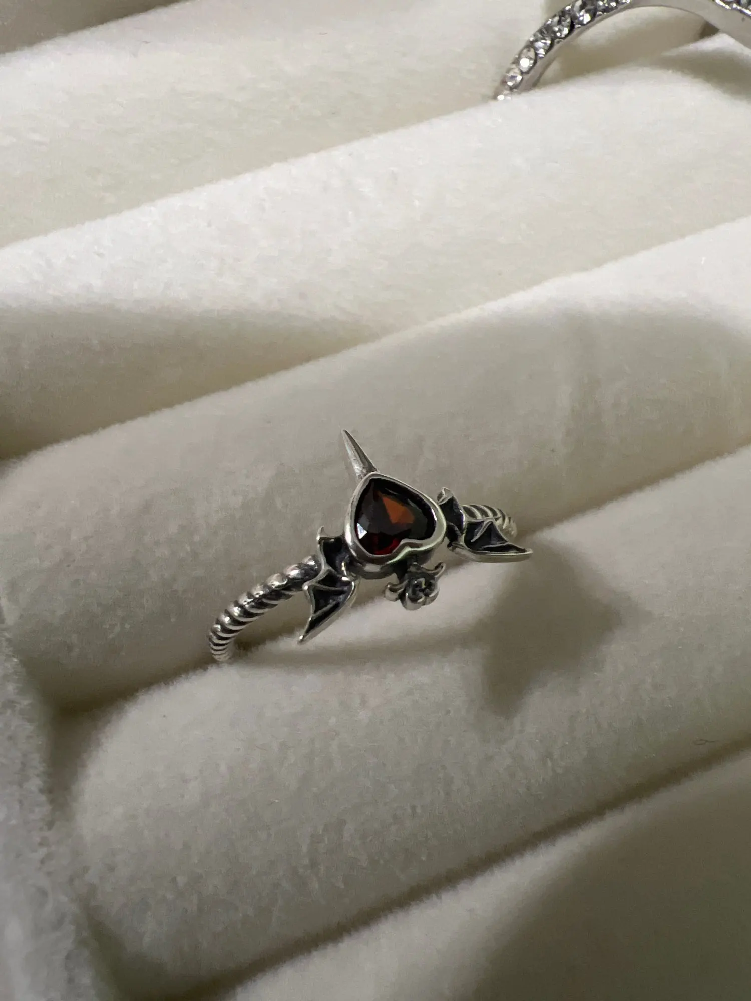 Ruby Bat Ring