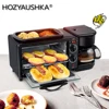 Multifunctional breakfast machine household three-in-one coffee machine oven toaster toaster 2