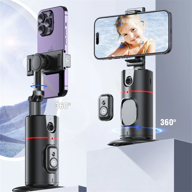 Gimbal Stabilizer Roreta Axis 360 Rotation Gimbal Stabilizer Selfie Stick Foldable Bluetooth Shutter For Smartphone