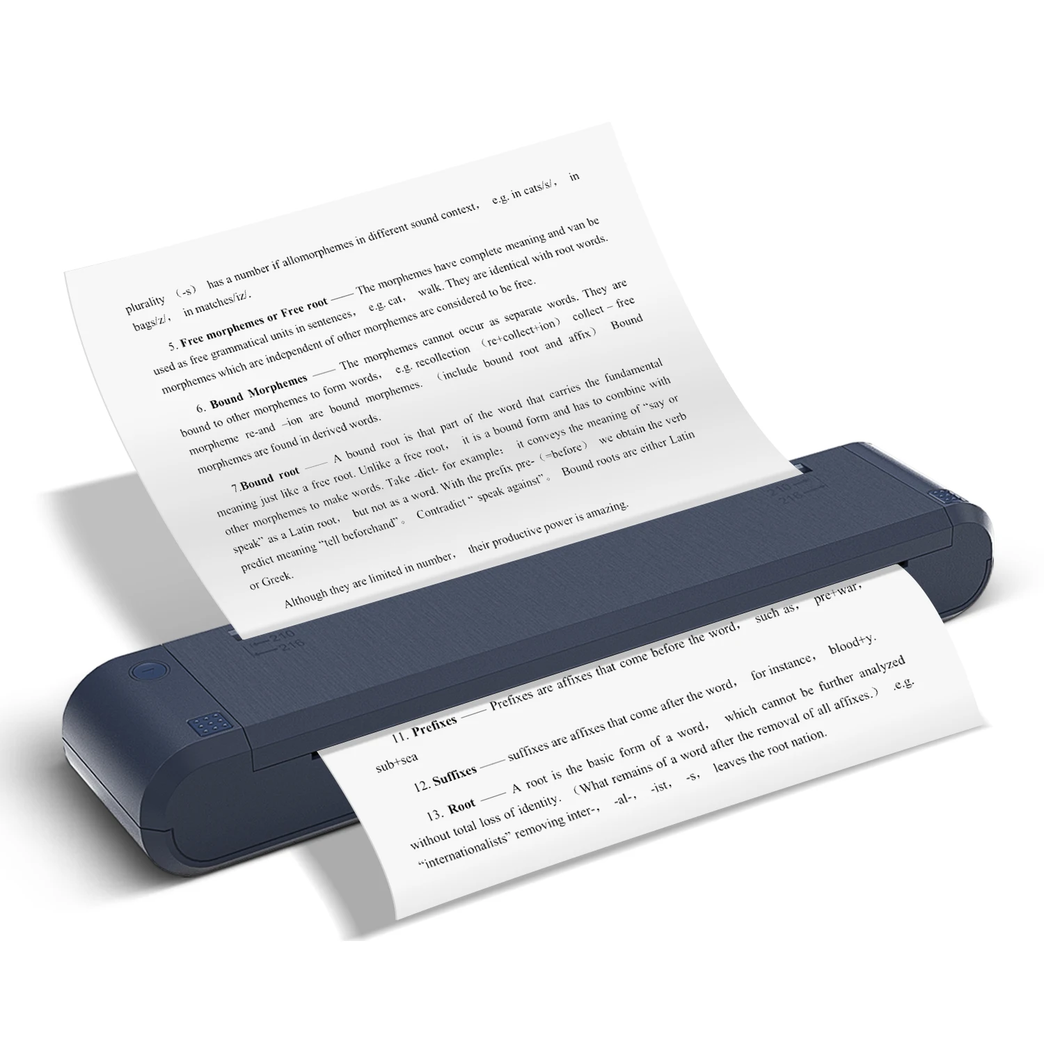A4 Ribbon Printer Double Sided Printer Can Print on A4 Paper and A4 Thermal Paper Bluetooth Function Thermal Transfer Printer - 3