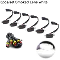 6PC Smoked  White