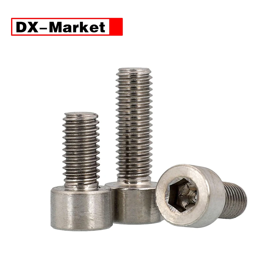 

M8 M10 M12 Titanium Hex Socket Cap Screw ,m2~m12 Gr2 Ti Bolt Fasteners ,E020