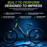 Vélo de montagne électrique Varstrom 27,5 pouces, batterie amovible 36V 15Ah, moteur arrière 250W, vélo électrique adulte eMTB, freins à disque hydrauliques, nouvelle version 2026 5
