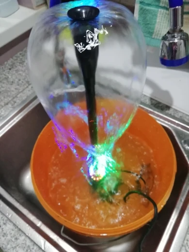 USB Water Pump Ultra-quiet with Power Cord Waterproof Fountain with 12 LED Light for Garden Water Pump Aquarium Fountain фонтан photo review