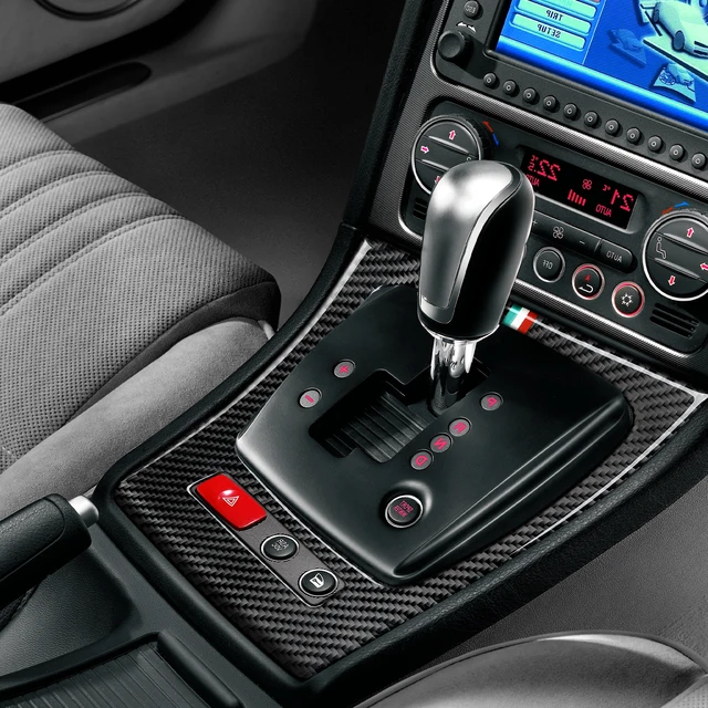 Car Shifter Sticker Carbon Fiber Central Gear interior Sticker For Alfa  Romeo 159 2004-2011 Accessories