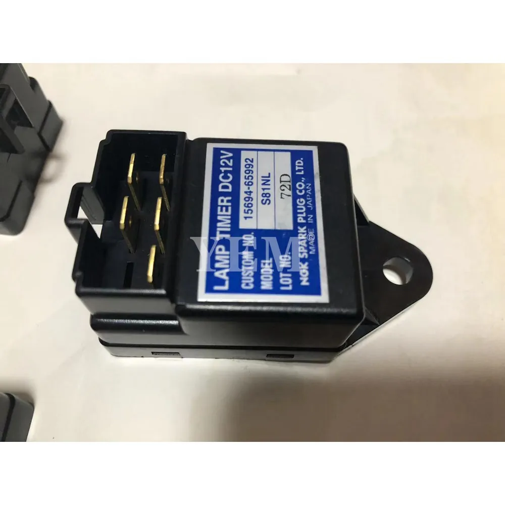

For Kubota Excavator Engine Parts Relay 15694-65992.