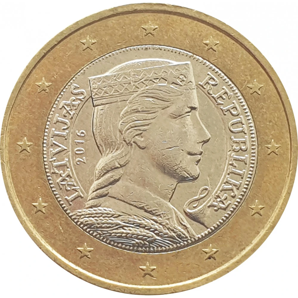 Piece 1 Euro Republika Latvijas 2014 Valeur Pièce de collection 1 euro lettonie 2016, pièces de collection, argent  étranger | AliExpress