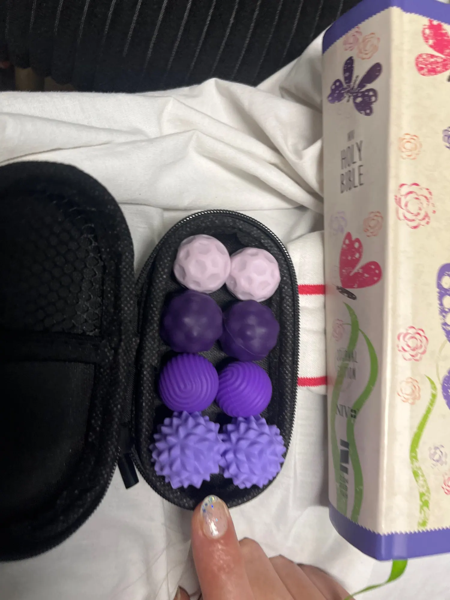 Silicone Magnetic Sensory Balls | Quiet Fidget Toy photo review
