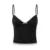 y2k Lace Trim Crop Top Women Summer Sexy V Neck Spaghetti Strap Sleeveless Tanks with Bow 2000s Clothing Streetwear