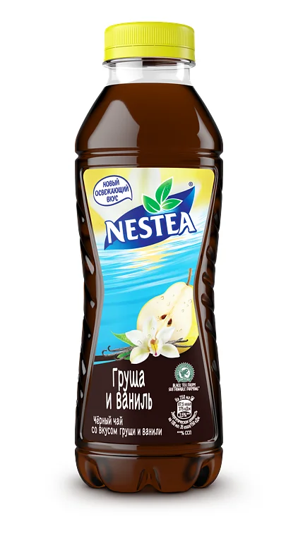 6 штук Холодный чай Nestea черный Груша и ваниль 0
