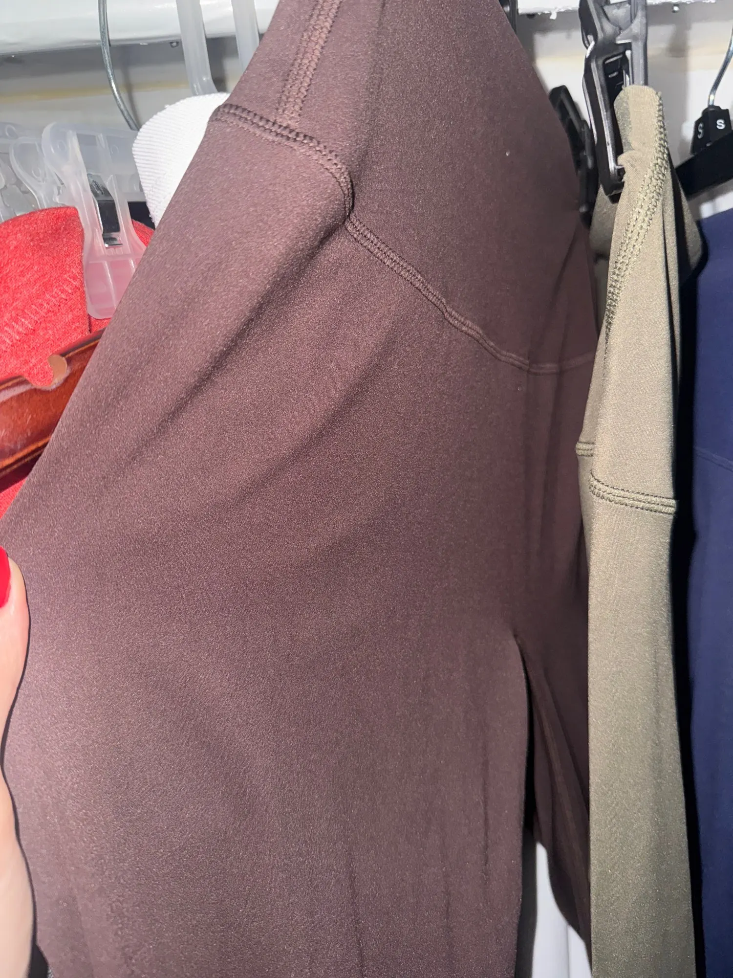 Women's High Waist Butter Soft Yoga Leggings with Back Waist Pocket photo review