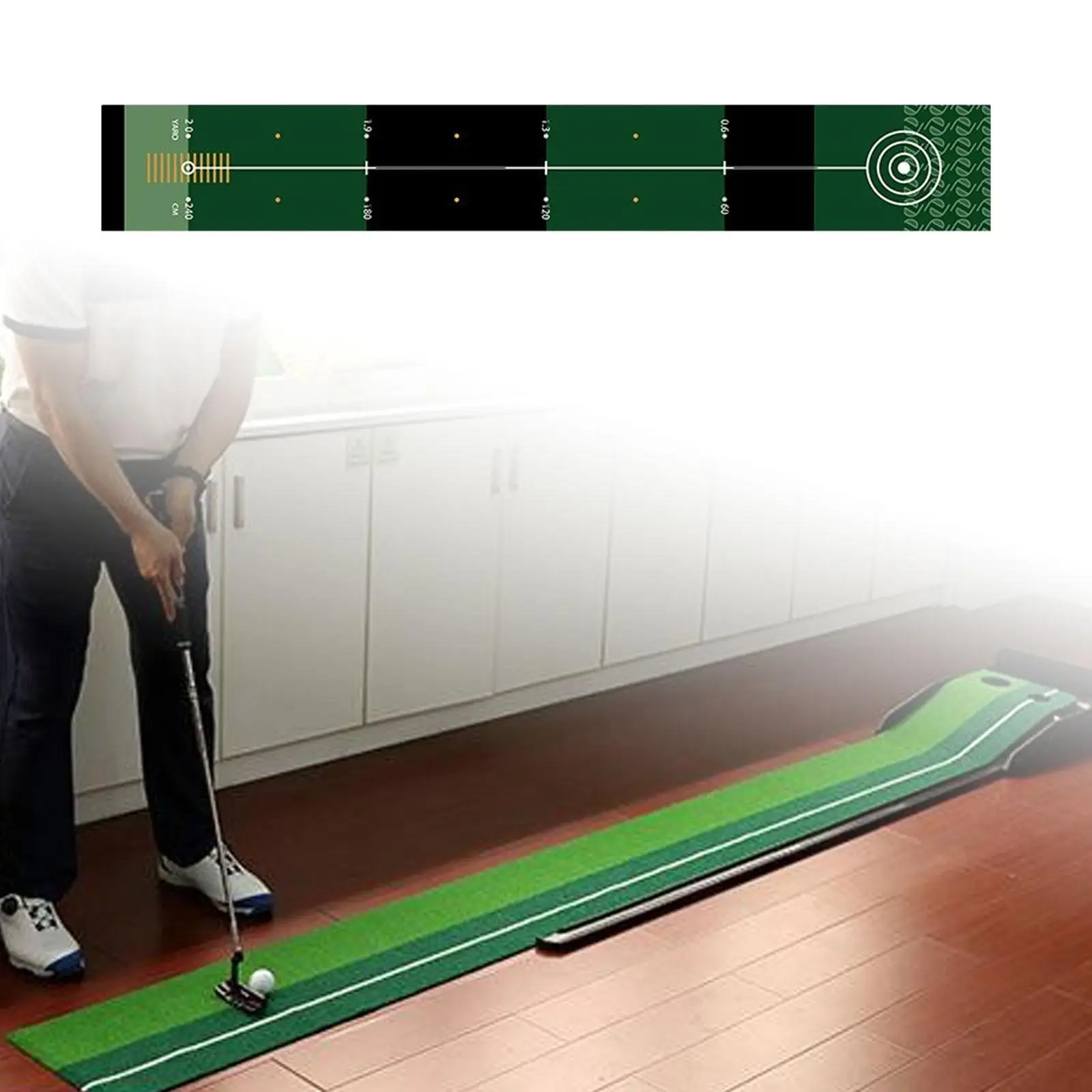 Indoor Outdoor Golf Putting Mat 3