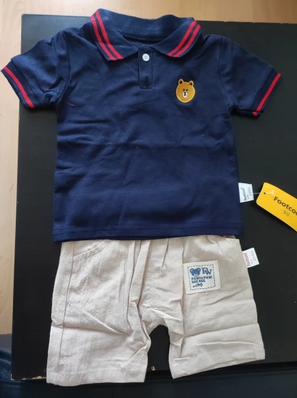 Boys Summer Fashion Suit 2PCS photo review