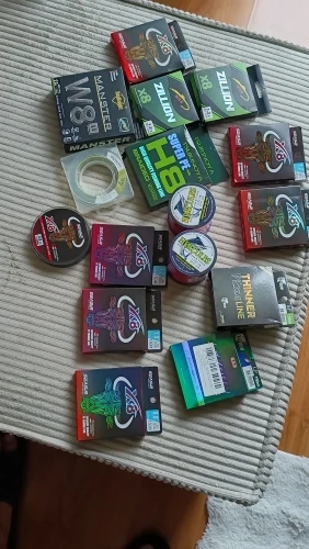 MIFINE Devil's Wire Light Game Fishing Line 150M Thin and Strong 4X Braided PE Line Fishing Wire Accessories Perch, Bass, Trout photo review