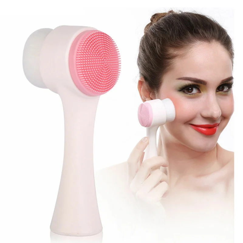 Limpiador Facial eléctrico 5 en 1, máquina de limpieza Facial, limpiador de  poros de la piel, masaje de limpieza corporal, Mini cepillo masajeador de  belleza - AliExpress