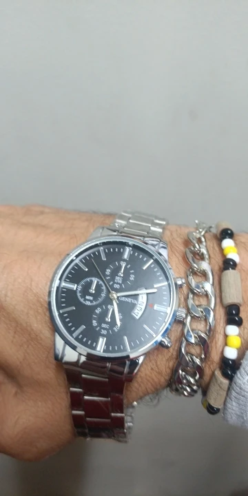 Fashion Men's Stainless Steel Watch photo review