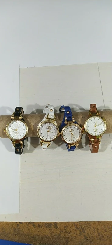 2024 Women's PU Leather Thin Strap Quartz Watch photo review