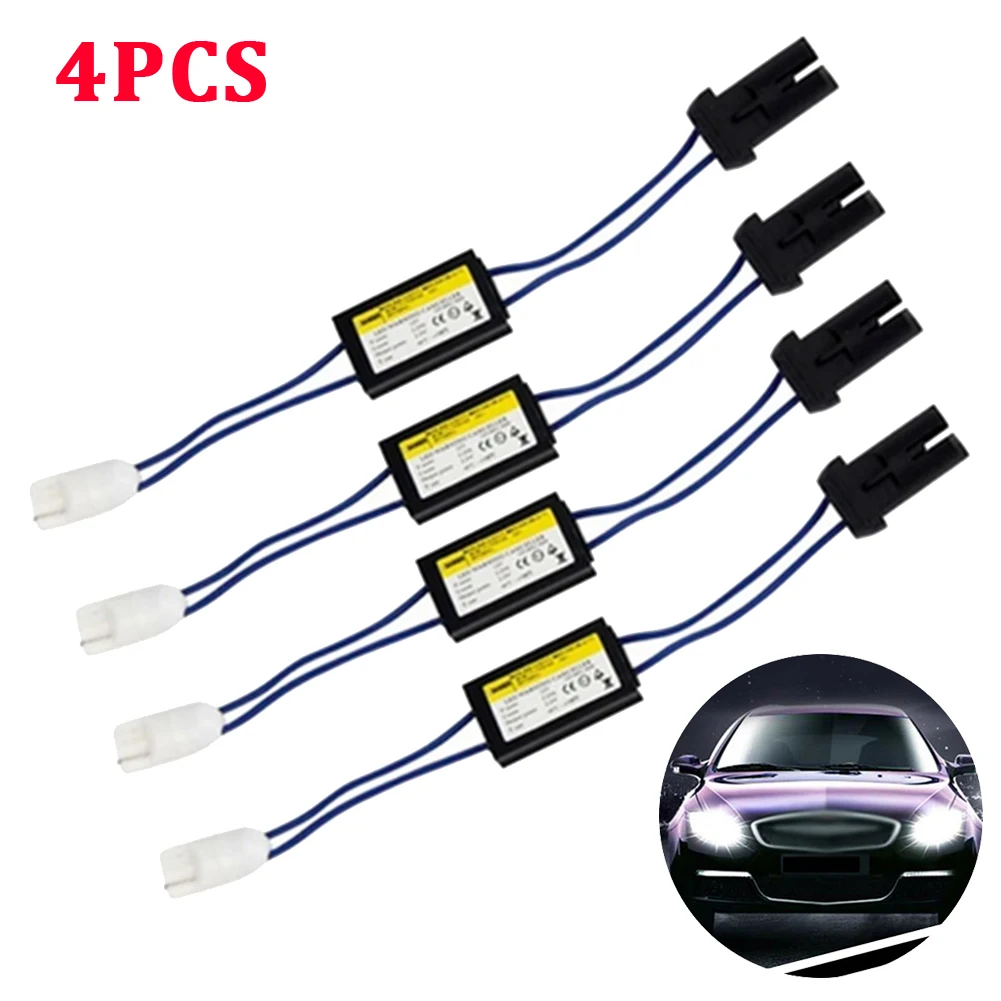 2/4 stücke T10 12V Canbus Decoder Kabel Universal Led-warnunterdrückung  Decoder 501 T 10 W5W 192 168 auto Lichter Fehler Last Widerstand -  AliExpress