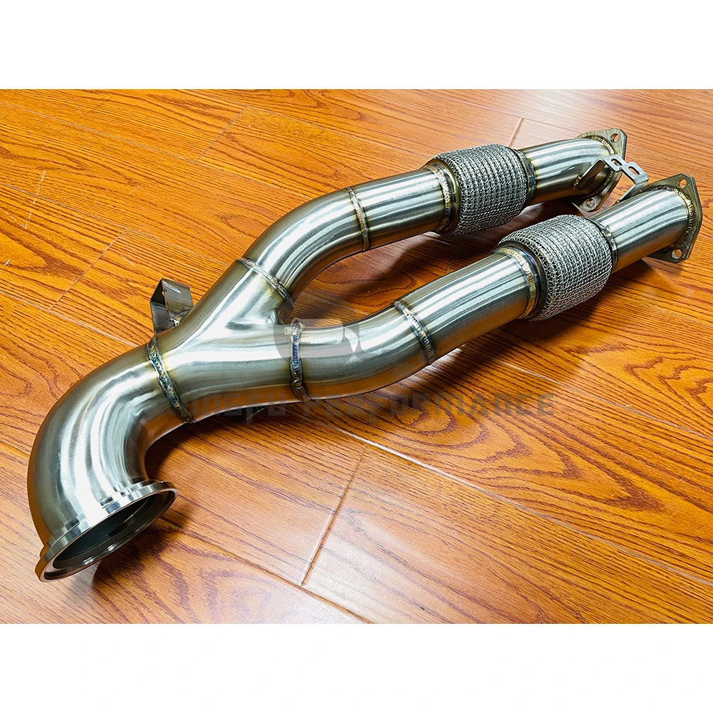 Kungfu Performance Acciaio Inossidabile 304 Catless 2017 + 2.5L Au Di 8V Rs3 Downpipe