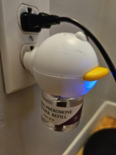 Cat Calming Pheromone Diffuser Stress Reducer Diffuser For Cats Ferrway Alternative For Cats Plug In Refill Calming Spray photo review