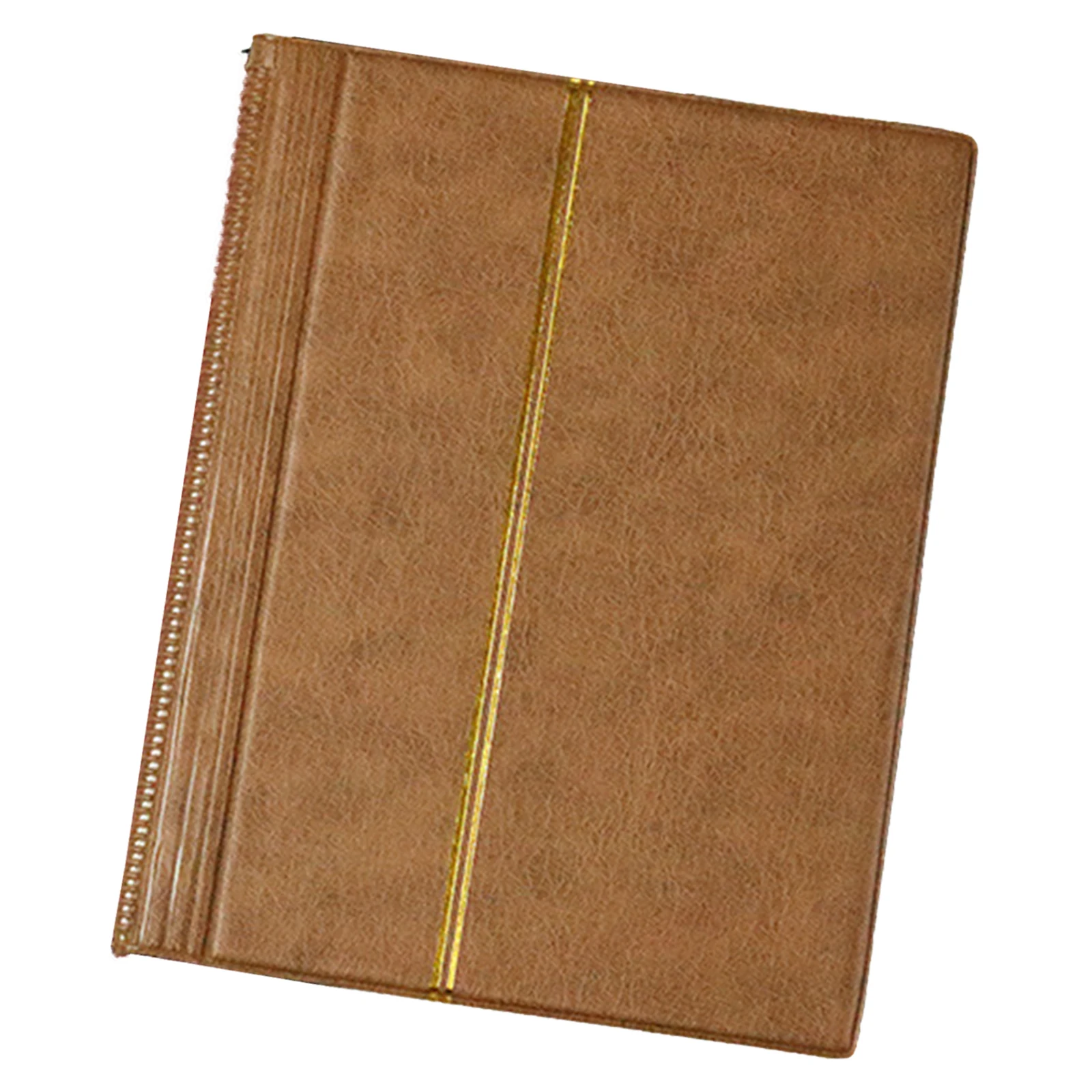 Album De Collection De Timbres – 20 Feuilles, Couverture Rigide, Protection Plastique