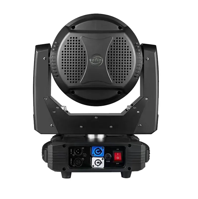Flightcase 4Pcs ZOOM and Rotation 19x40W high power RGBW 4in1 LEDs  RGBW 760W Big Bee Eye  Bar Stage Effect Light 3