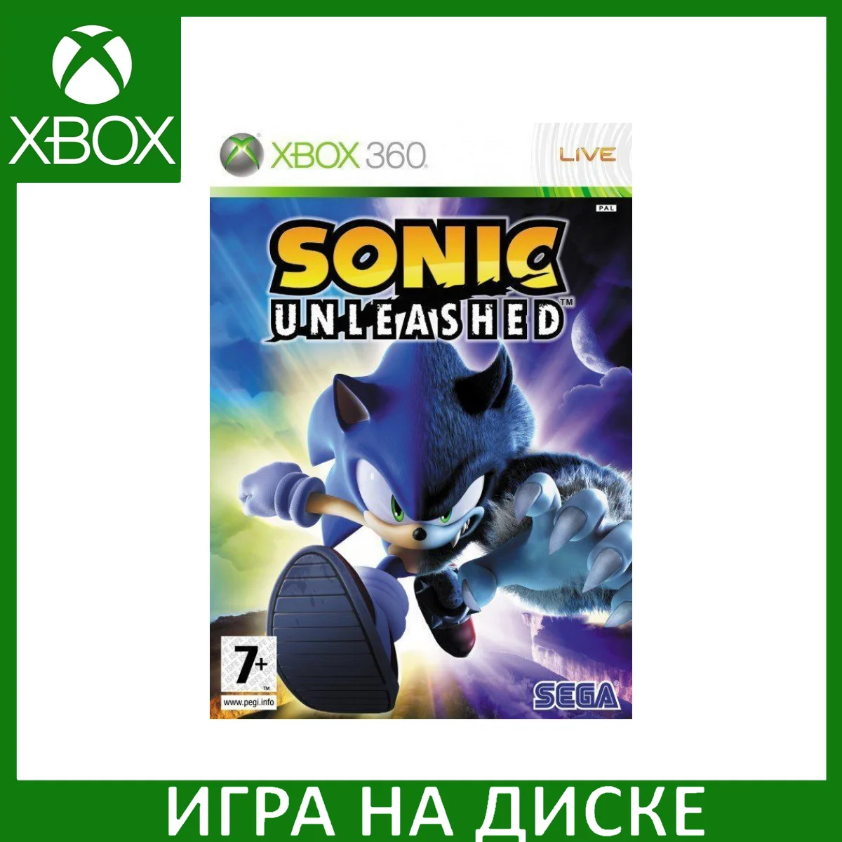 Sonic - Unleashed - Xbox 360