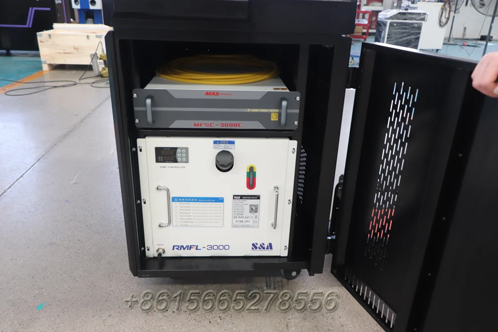AccTek 3000w Fiber Laser 4in1 Weld Rust Remove Metal Cut Combined at 1 Portable Laser Machines 1500w 2kw 3kw 4