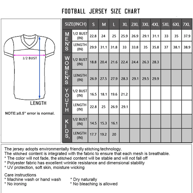 Custom American Football Jersey 6