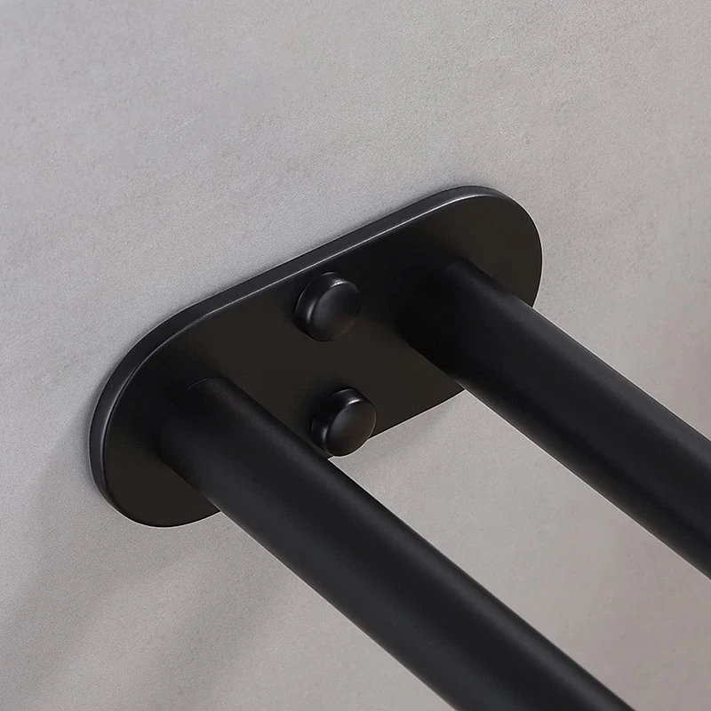 Towel Holder Towel Rack Bathroom Facilities Bathroom Towel Rack Stainless Steel Holder Wall Double