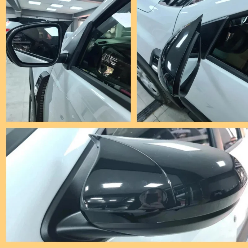 For Renault Dacia Duster 2019 2022 Bat Style Mirror Cover Car Accessories  Rearview Mirror Cover 2 Pieces Cover Shields Exterior - AliExpress