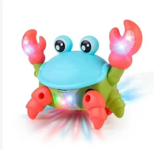 Brinquedo Caranguejo Fujão Musical Som Luz E Movimento photo review