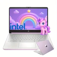 HP 14" HD Business Laptop,Intel Processor N150,Up to 16GB RAM,128GB UFS, Intel Graphics,Wi-Fi 6,Windows 11 S,Honey Lavender 1