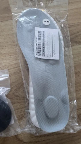 1 Pair/2 Pairs High Elasticity Latex Sport Insoles Soft Shoe Pads Arch Support Orthotic Insoles Breathable Deodorant Insole photo review