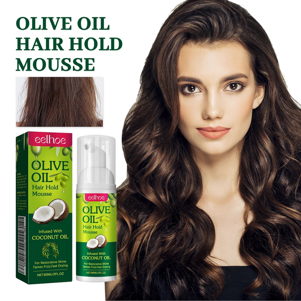 Eelhoe Olive Oil Hair Styling Mousse 60ml