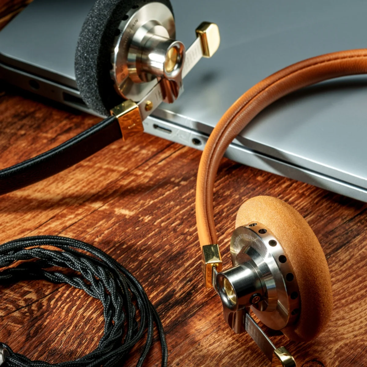 ROSESELSA Rose Technics Distant Mountain On-ear Headset Wired Retro HIFI Headphone 4