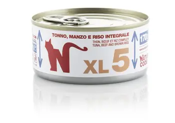 Natural Code Gatto 170gr XL5 Tonno Manzo e Riso Integrale