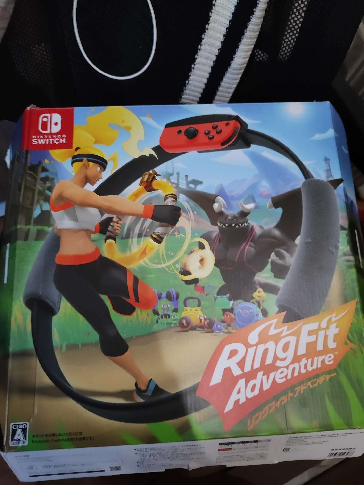 Nintendo Switch Game Ring Fit Adventure onsole Game with Ring Con