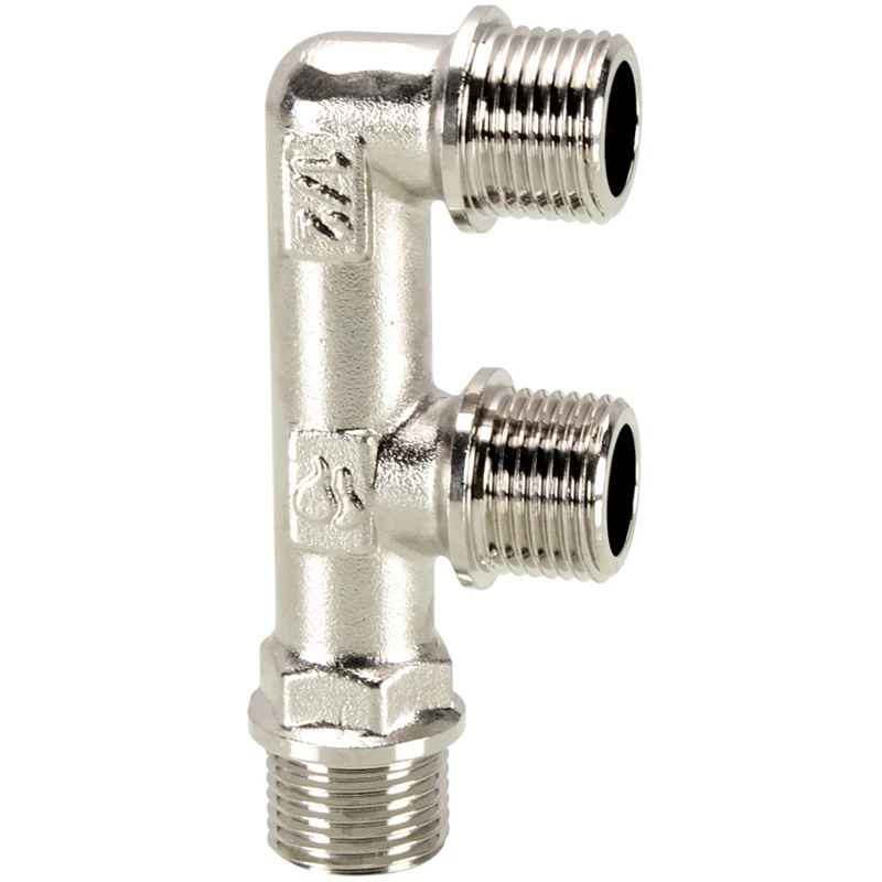 Рисунок 4 - Трехсторонний соединитель F-типа 1/2 дюйма 3/4 дюйма