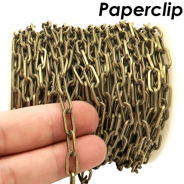 10 Meters - Stainless Steel Chain Bulk Wholesale Tarnish Free Gold Silver  Curb Link Chain by Length Yard Foot for Jewelry Making - AliExpress
