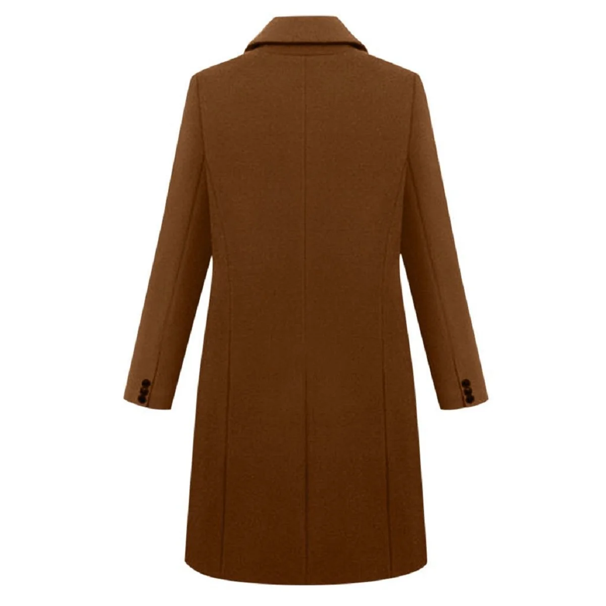 Women Trench Coat Autumn Winter Loose Ladies Long Trench Coat Jacket Causal Female Women Double-Breasted Woolen Outwear Coat Capes Plus Size