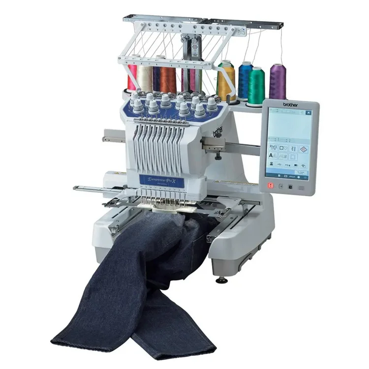 Newly Brothers PR1055X Entre-preneur Pro X 10 Needle Multi-Needle Embroidery Machine