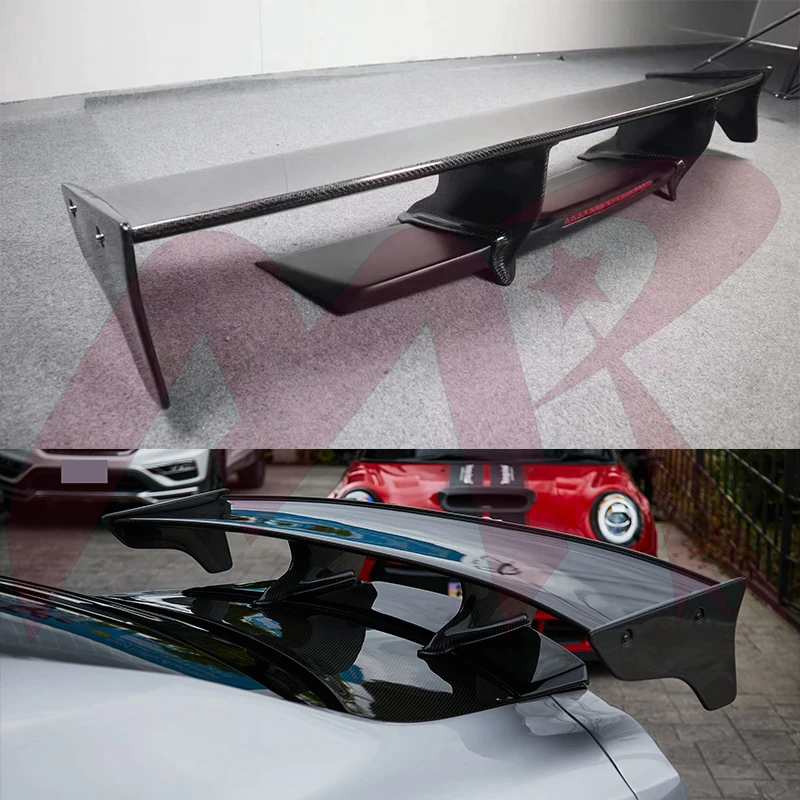

For Nissan R35 GTR GT-R Top Secret Style Spoiler High Quality Real Carbon Fiber Car Rear Wing Trunk Lip Spoiler