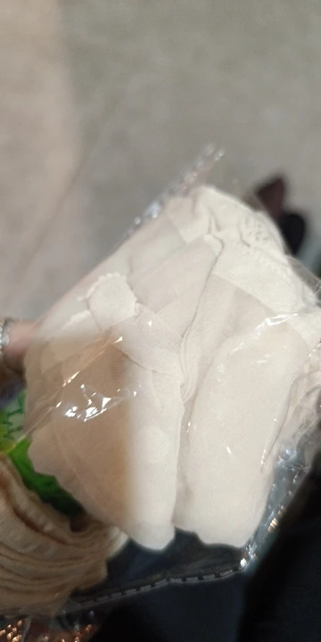 Transparent Thin Women Crystal Silk Socks photo review