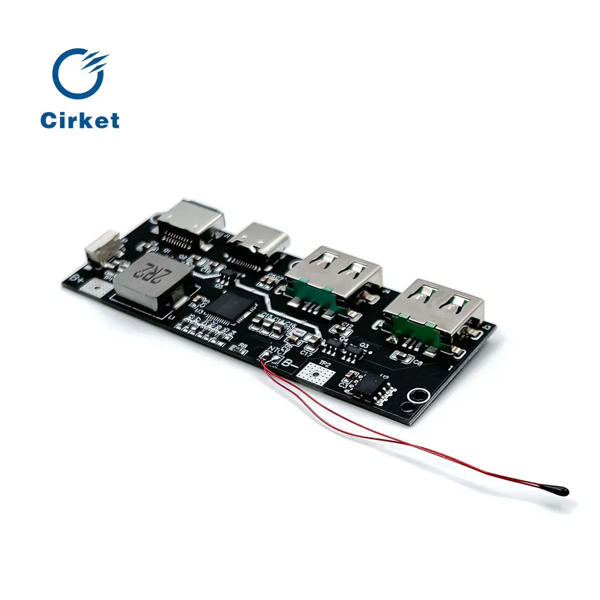Cirket 22.5W Power Bank 5 porte bidirezionale ricarica rapida modulo di alimentazione Mobile circuito Kit scheda madre fai da te QC4 + PD3.0 - Image 3