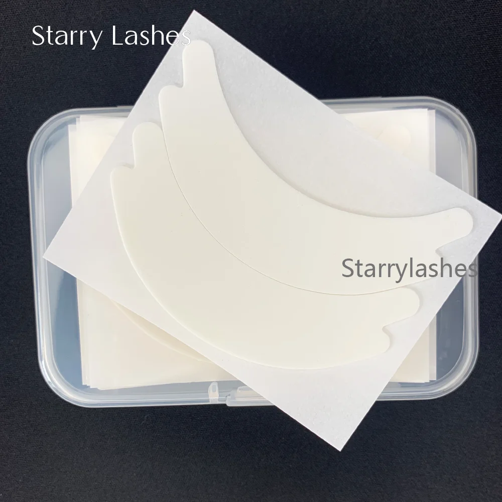 Eyelash Patches Eyelash Extension Tape Eyelash Pads Eyelash Accessories Eyelash Extension Supplies 50Pairs Butterfly Shape Eyelash Micro Foam Eye Pads Extension Stickers Adhesive Tape Makeup Beauty Tool Under Eye Patches