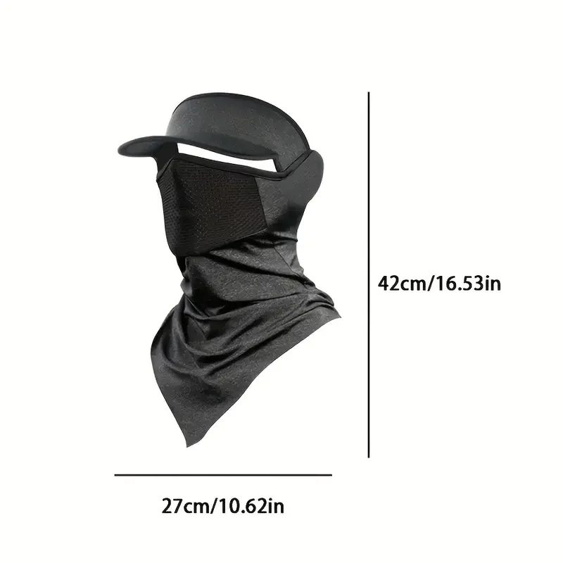 Outdoor Sunscreen Fishing Suns Anti UA  Protection Face Neck Flap Sun CapHeadband Sun Rain Hat Fishing Hiking Cap
