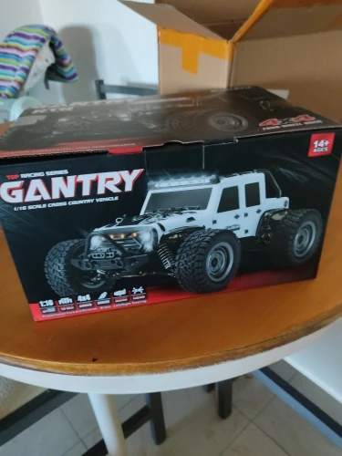 16103 Fast Rc Cars 50km/h 1/16 Off Road 4WD with LED Headlights,2.4G Waterproof Remote Control Monster Truck for Adults and Kids photo review